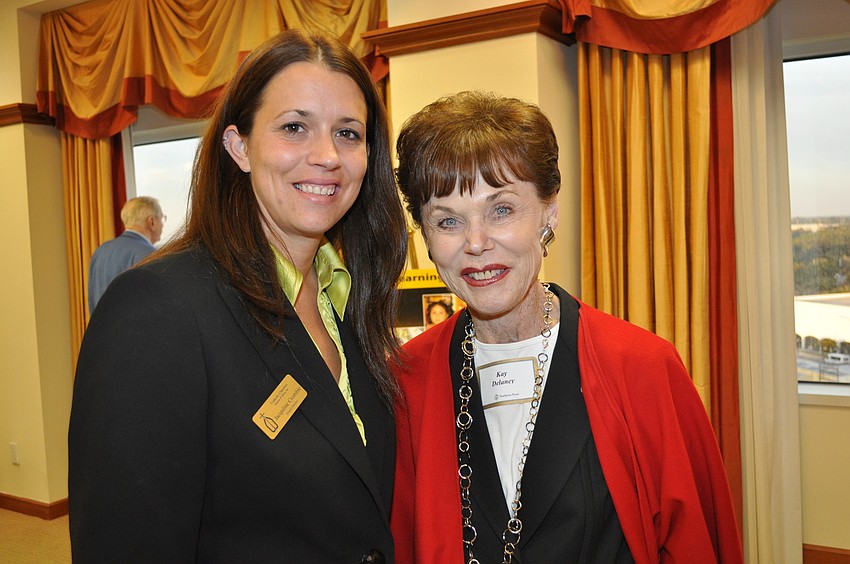 Jacqueline Crombie and Kay Delaney