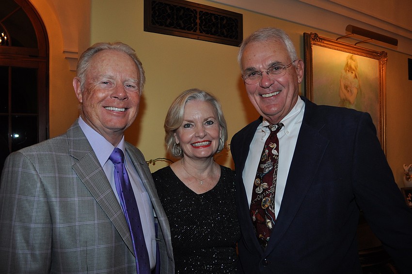 John and Chris Currie and Jim Buck