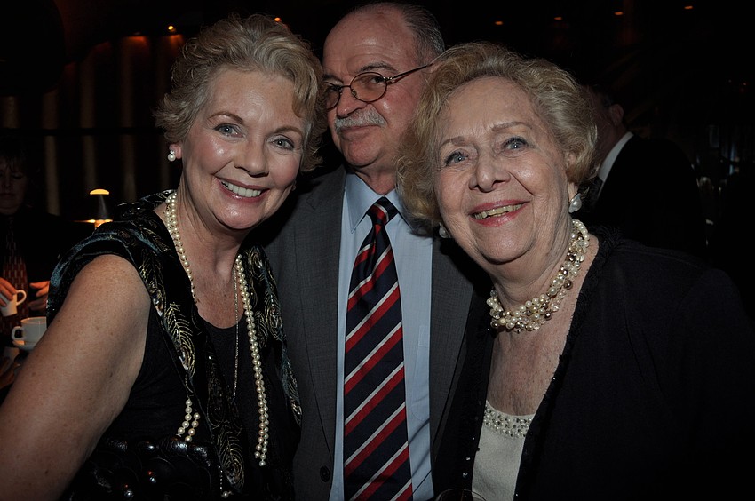 Monte and Bill Davis and Betty Hendry