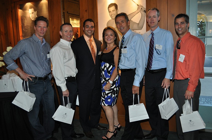 Art Day, Dr. Bart Price, Craig Tierman, Giovanna McGrath, Dr. Gary Bockhold, Dr. James Lenhart and Dr. Kyle Schaub