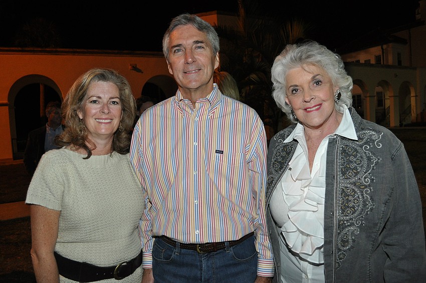 Co-Chairs Julie and Phil Delaney with Tana Sandefur