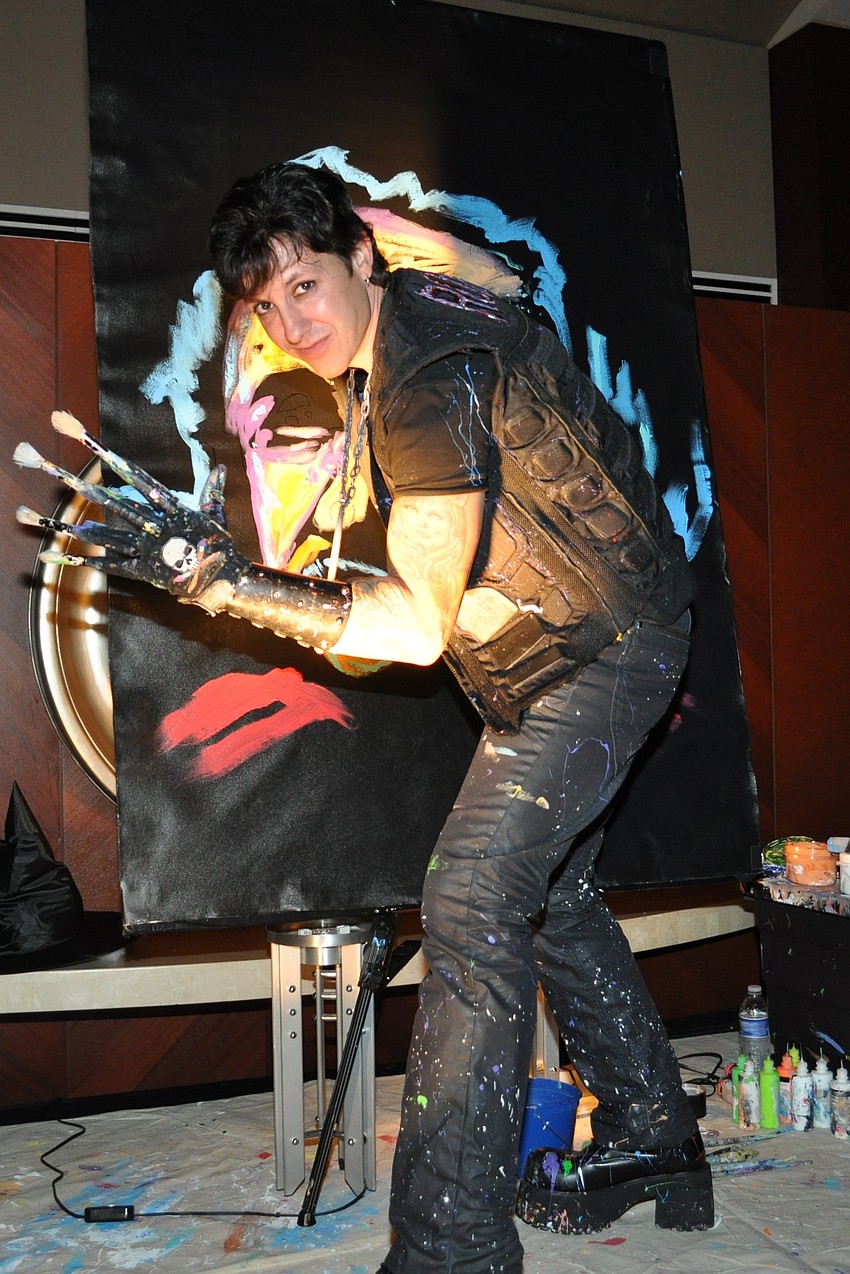 Rock DeMarco, speed painter