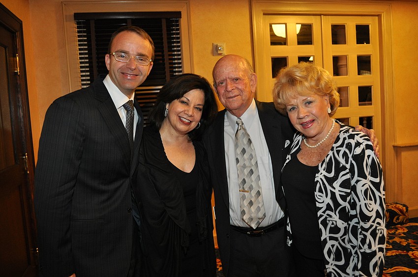 David Devan, Susan Danis and Bud and Betty Shapiro