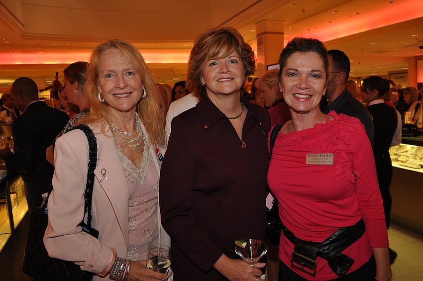 Joanne DeVries, Teresa Carafelli and Nancy Feehan