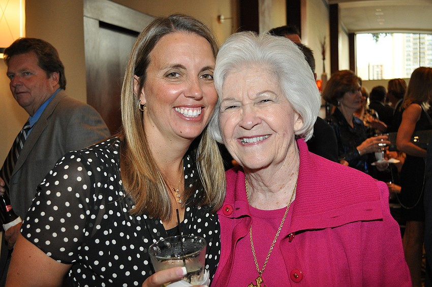 Sally Dickinson and Dee Stottlemyer