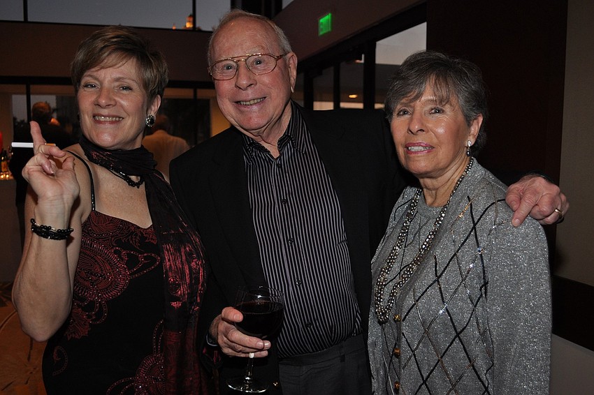 Linda DiGabriele with Norman and Jeanne Winston