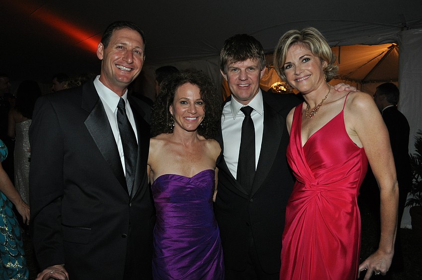 Scott and Mindy Dinenberg with Harold and Krista Johnson