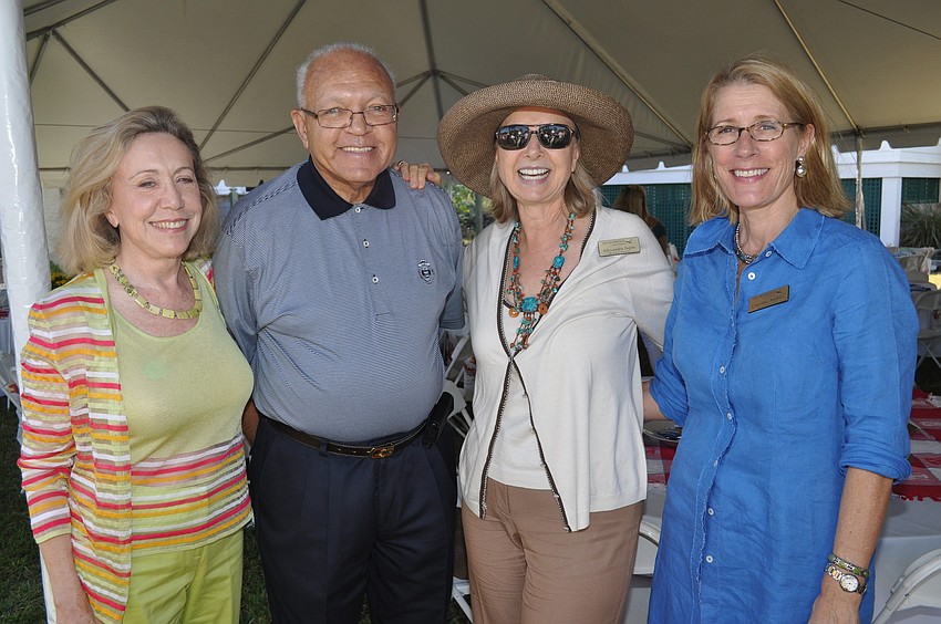 Rebecca Donelson, Bob Johnson, Alexandra Jupin and Caroline Andrus