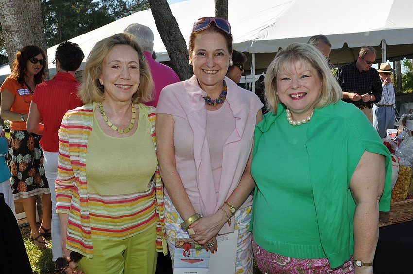 Rebecca Donelson, Flora Major and Chairwoman Debbi Benedict
