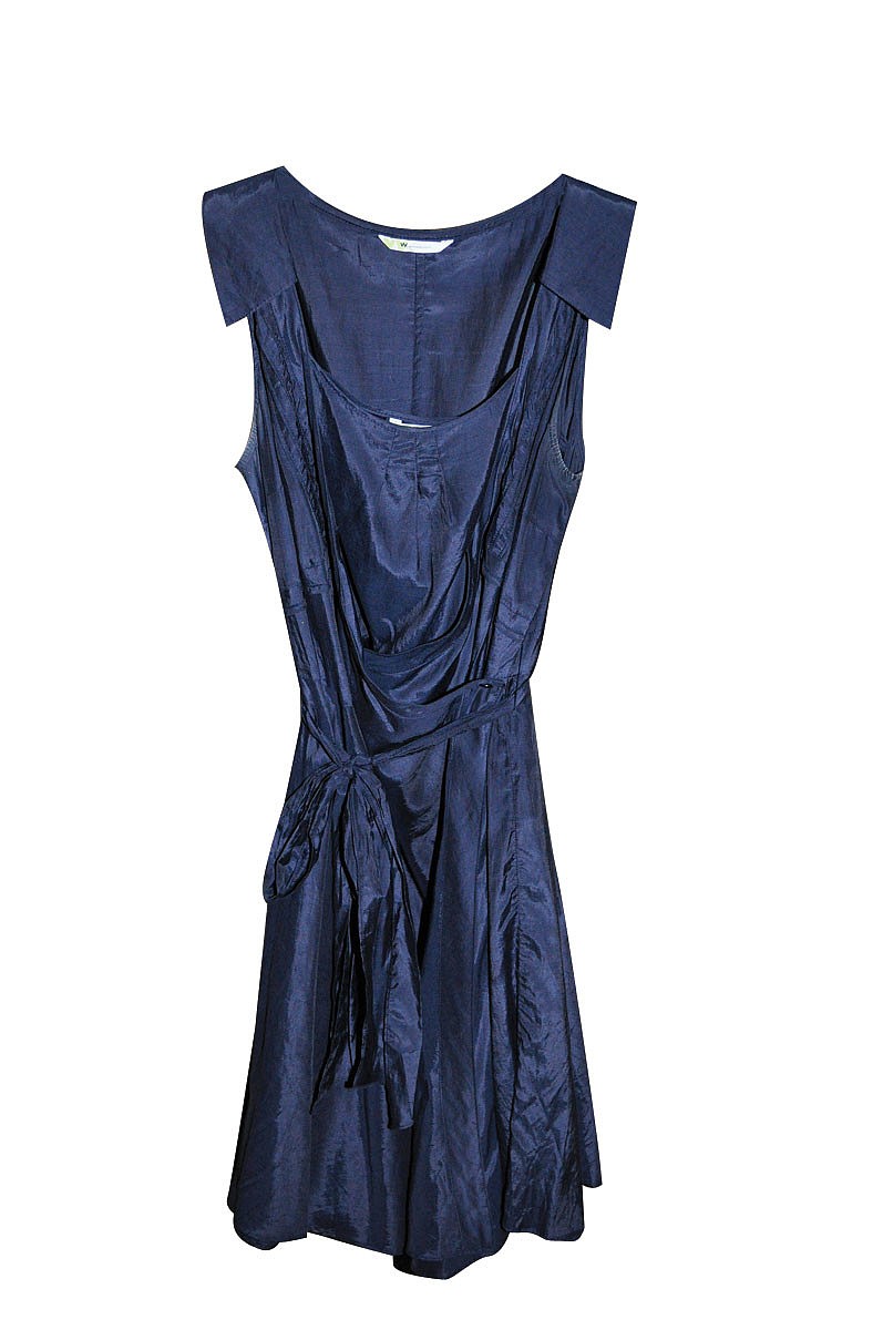 W. DOUBLE U DOT DRESS
'I got this on a trip to Taiwan. It's my staple dress for political events. It makes a statement but not in an aggressive way - it's simple.'