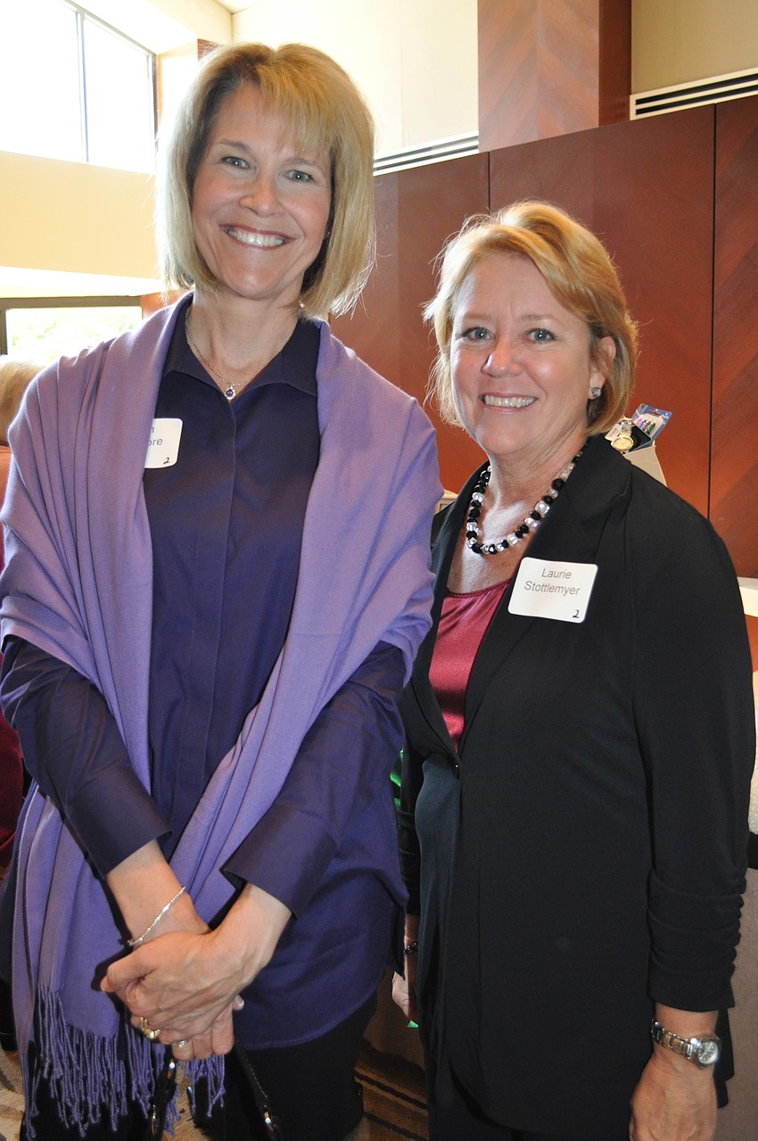 Karen Eastmore and Laurie Stottlemyer