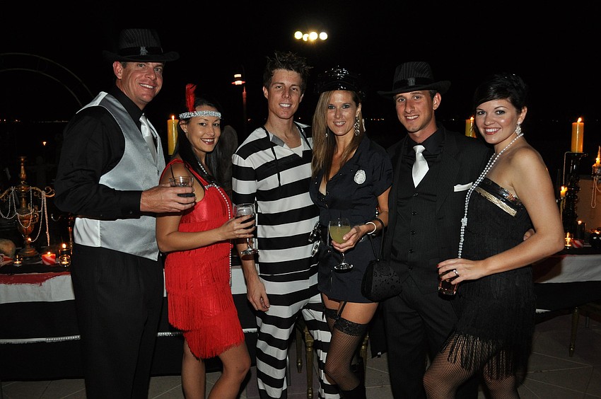 Chris and Courtney Edbrooke, Raylon Smith, Megan Donovan and Adam and Jamie DeClerico