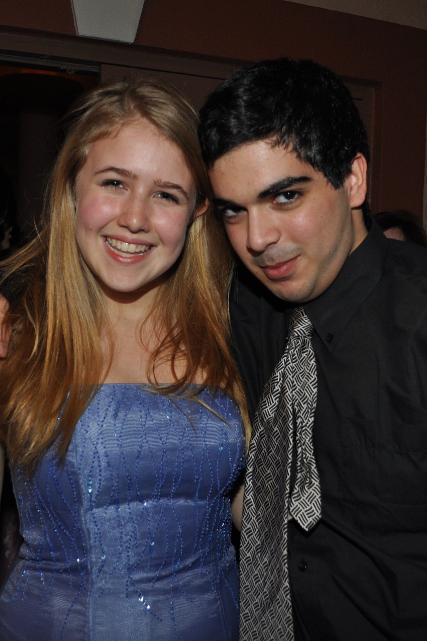 Abby Elder and Shachal Pooyae