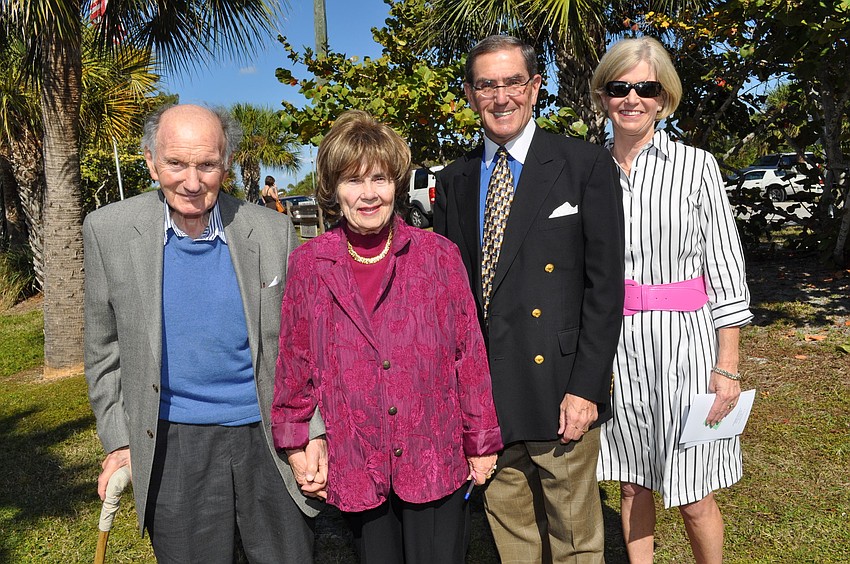 Joel and Sally Elkes with John and Kitty Cranor