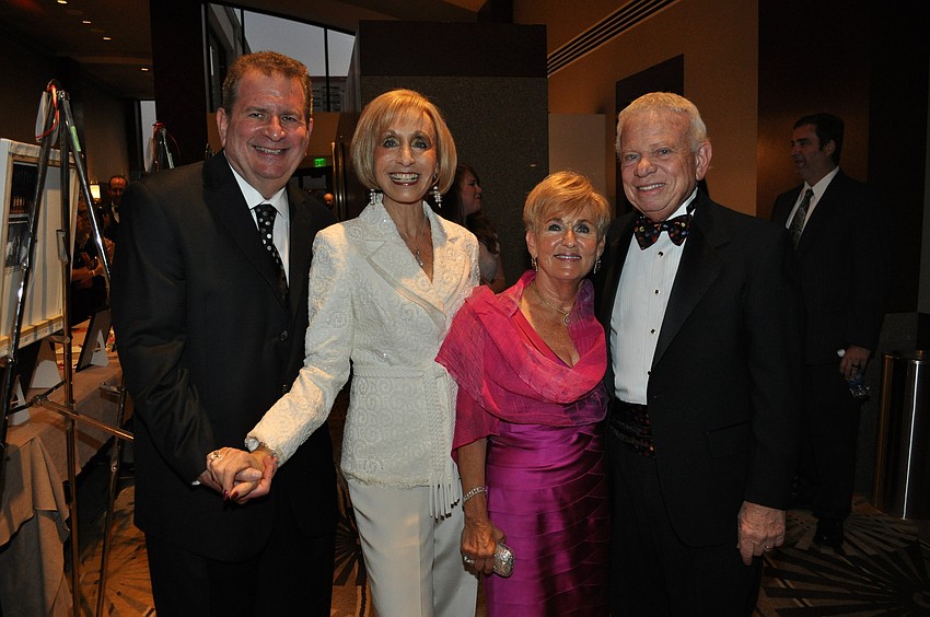 Richard Enslein, Barbara Simon and Bunny and Mort Skirboll