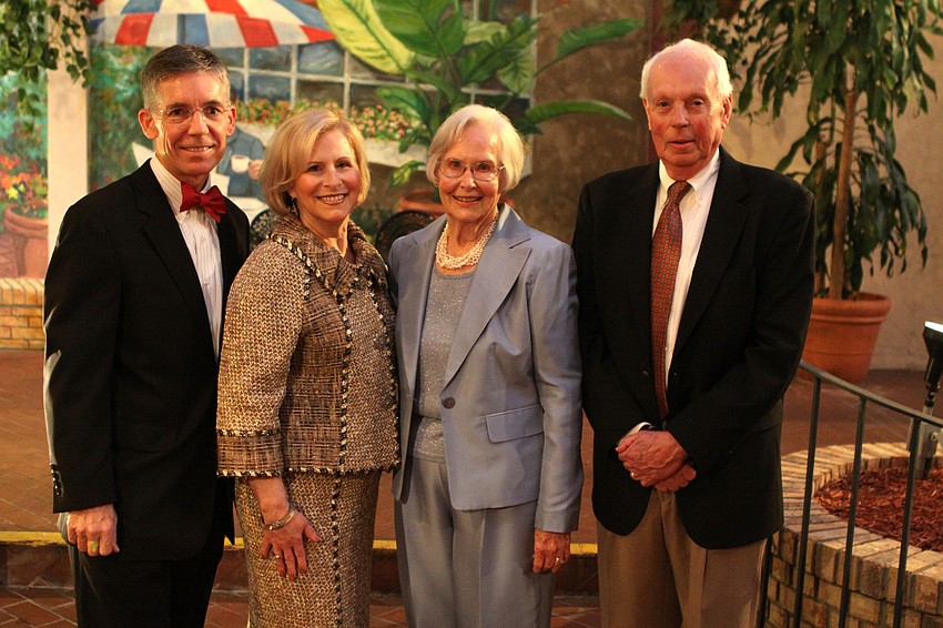 Matt and Lisa Walsh with Ruth and David Beliles