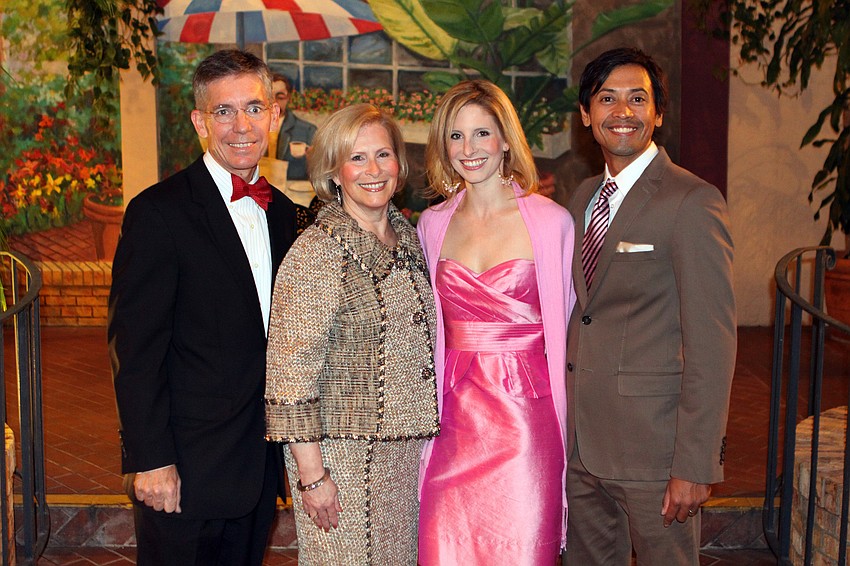 Matt and Lisa Walsh with Kate and Dex Honea