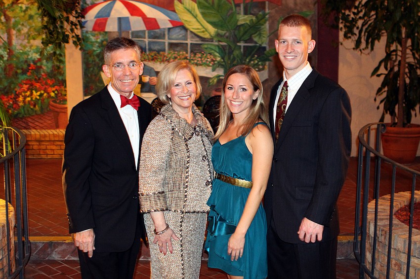Matt and Lisa Walsh with Maria Amodio and Brian Walsh