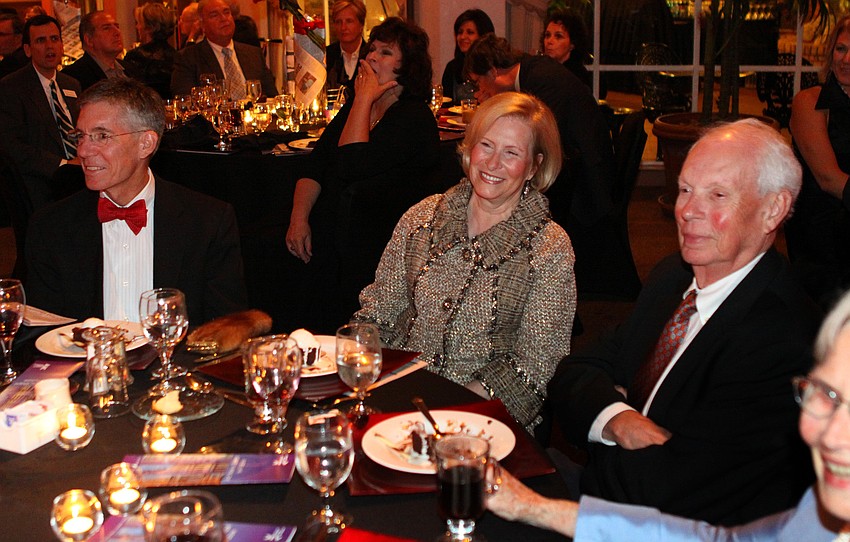 Honorees Matt and Lisa Walsh and David and Ruth Beliles