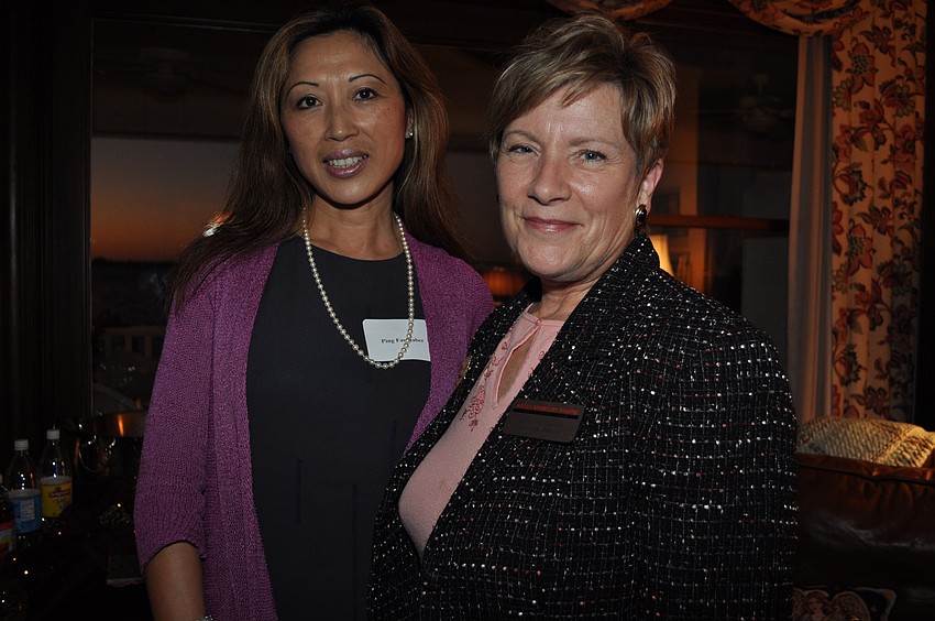 Ping Faulhaber and Linda DiGabriele