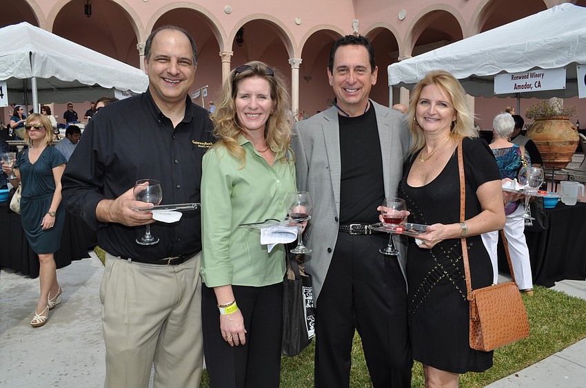 Mike and Karen Feduccia, Eric Peters and Julie Hunnel