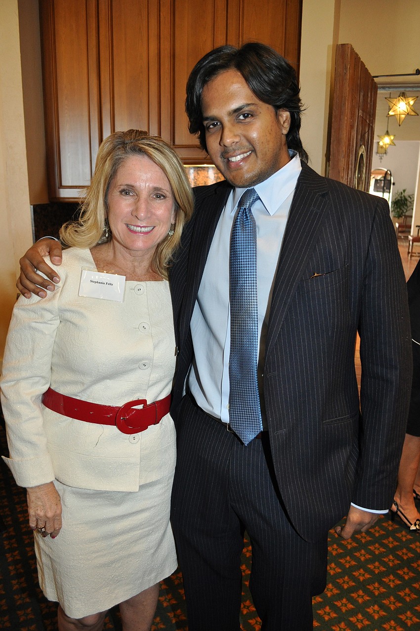 Stephania Feltz and Anand Pallegar
