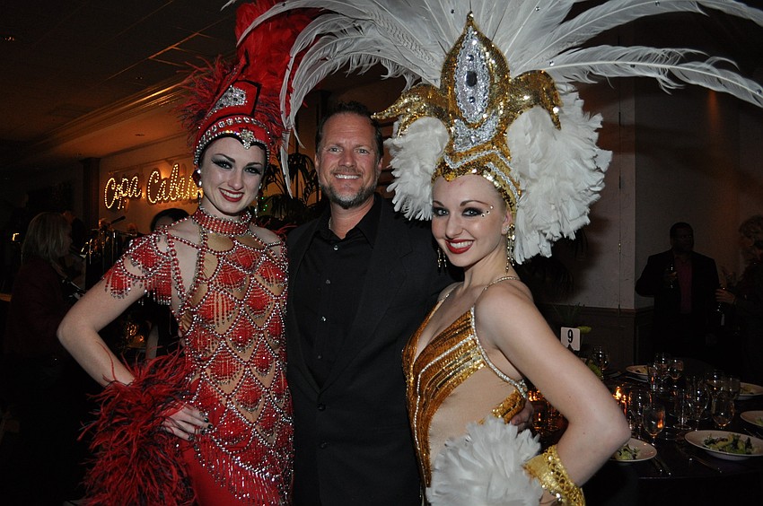 Madison Fenner, her dad Bill Fenner and Nicolette Fornasari