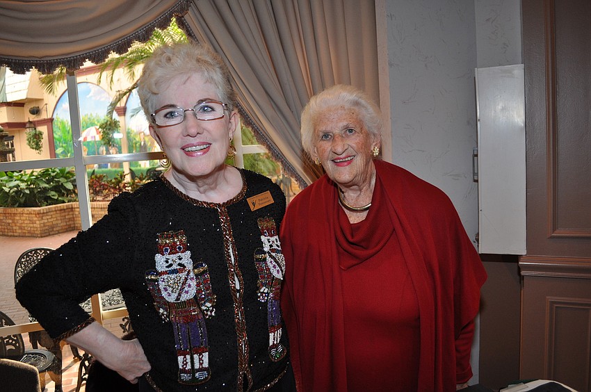 Event co-chairs Pat Fennessey and Virginia Page