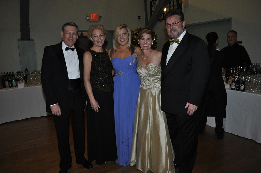 Scott and Cady Ferguson with Taylor, Tammy and Richard Karp