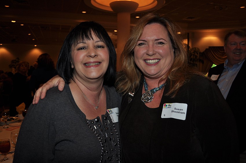 Susan Filsom and guest of honor Susan Stockham