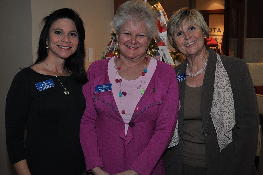 Sharna Finkelstein, Ruth Lando and Patricia Martin