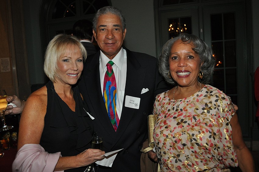 Teresa Finley with Irving and Deborah Woods