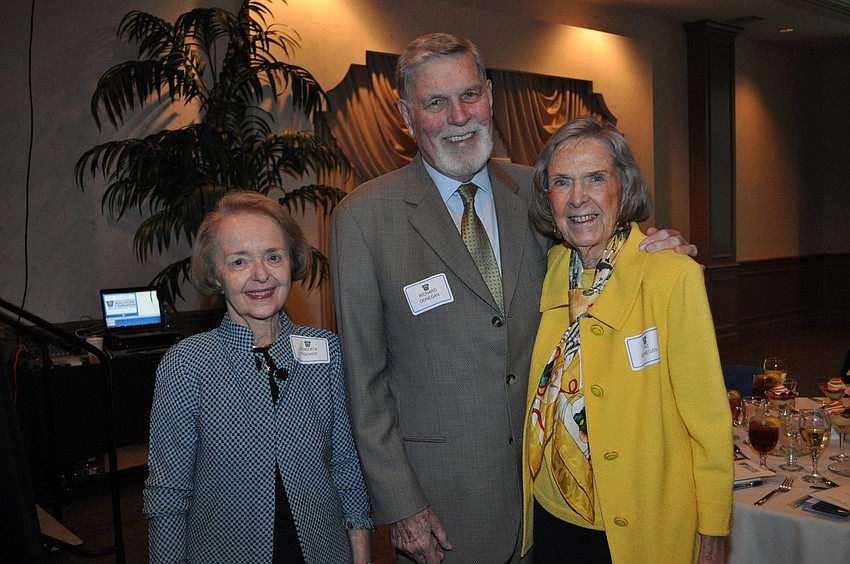 Roberta Fischer with Dick and Pat Donegan