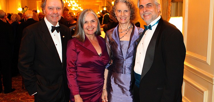 Co-Chairs Hank and Suzanne Foster with Stephanie Sundine and Maestro Victor DeRenzi