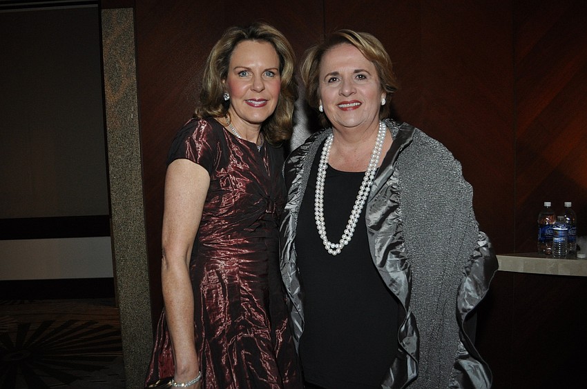 Kathleen France and Janice Scantland