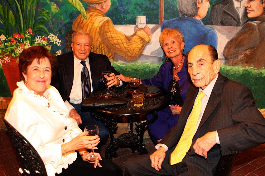 Marcia Franklin, Sam and Sally Shapiro and Gersh Cohen