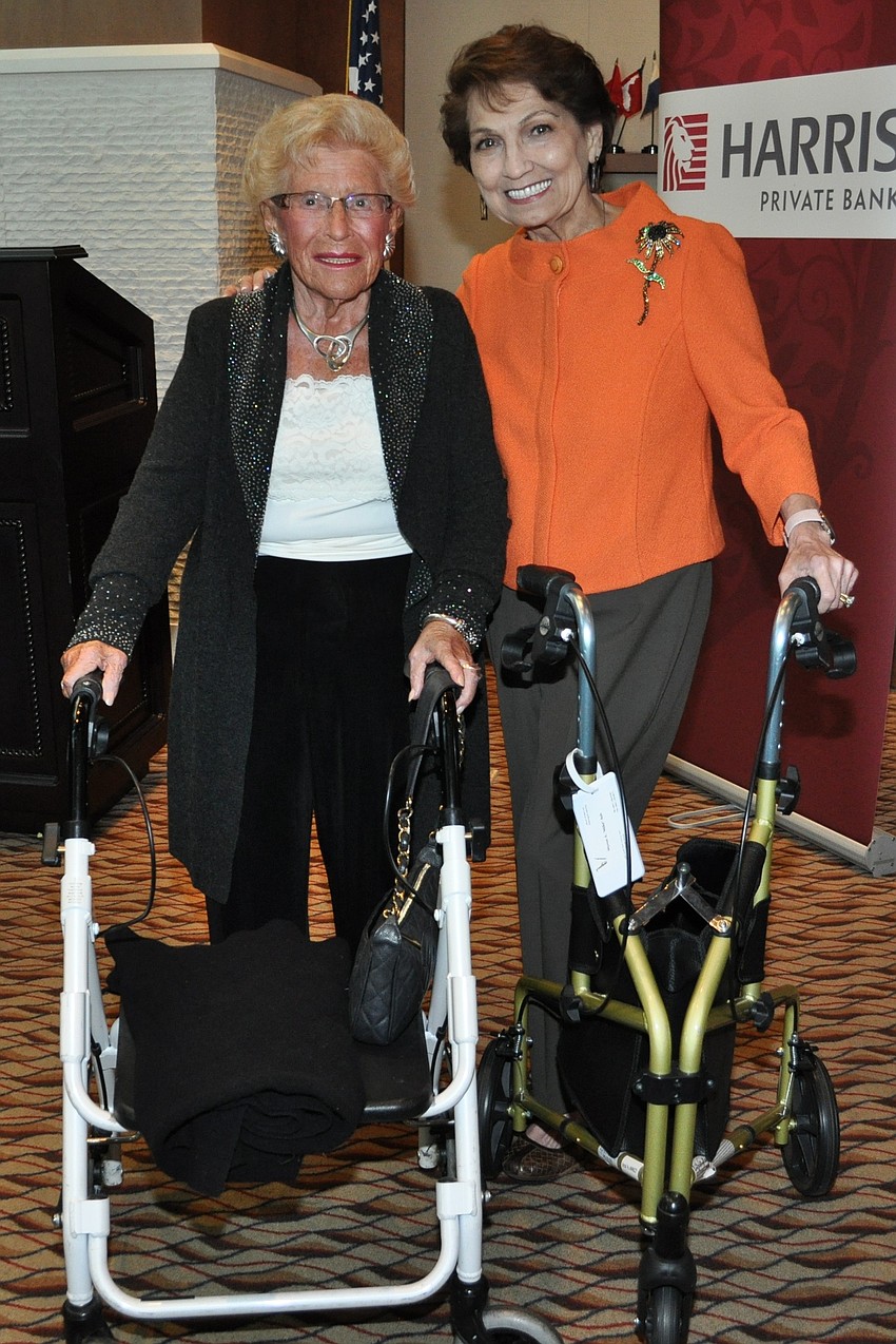 Bea Friedman and Jewel Ash