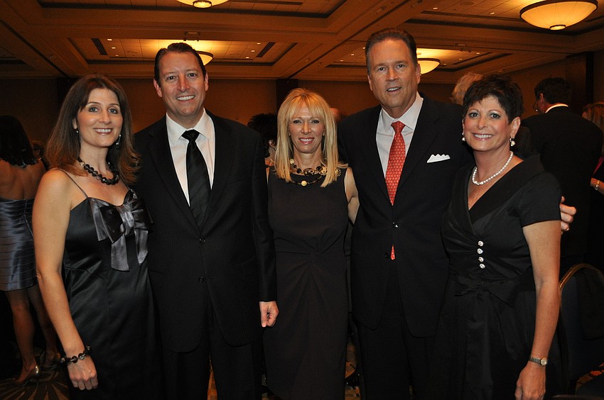 Julie and Bill Galvano, Sandy and Congressman Vern Buchanan and Robin DiSabatino