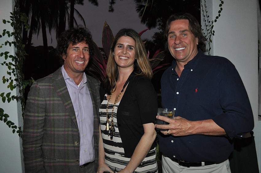 Billy Gamble, Meghan Leiter and Billy Johnson