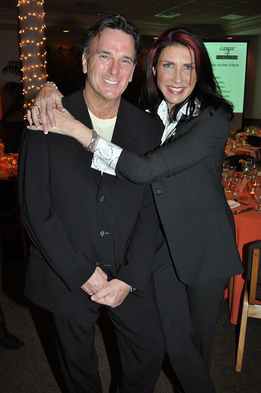 Designer Alex Garfield and Doreen Sutherland