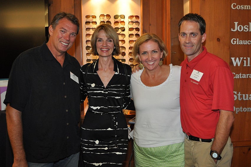 Scott Gerber, Tonya Gowan and Molly and David Jackson