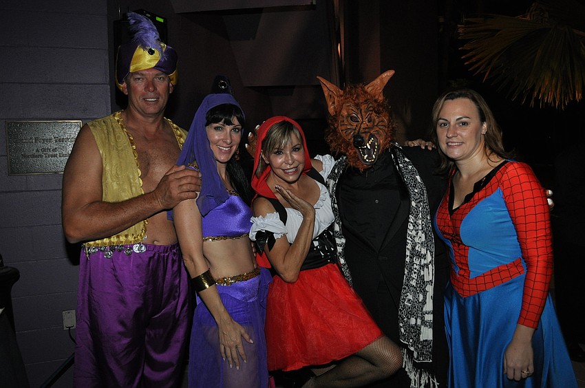 Scott Gerber, Alex Miller, Chris and Kirk Voelker and Carissa Mayer