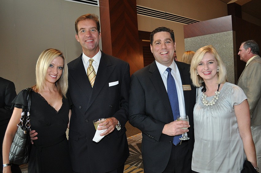 Theresa Getzen and John Chapman with Michael and Jenny Infanti