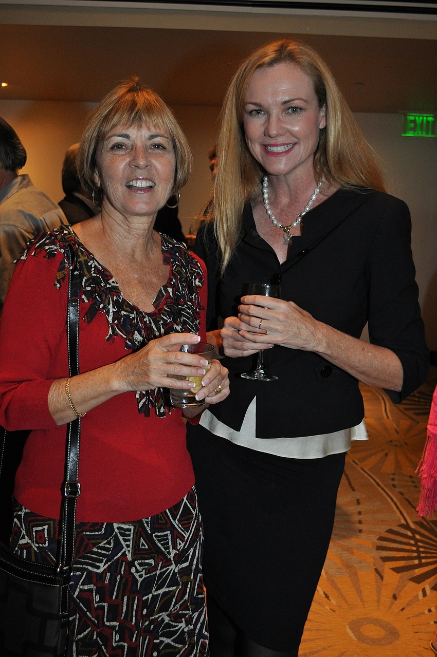 Joan Geyer and Patty Larsen