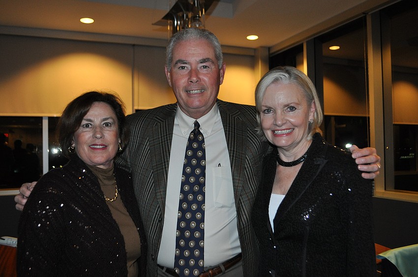 Maureen and Jack Gibson and Chris Currie