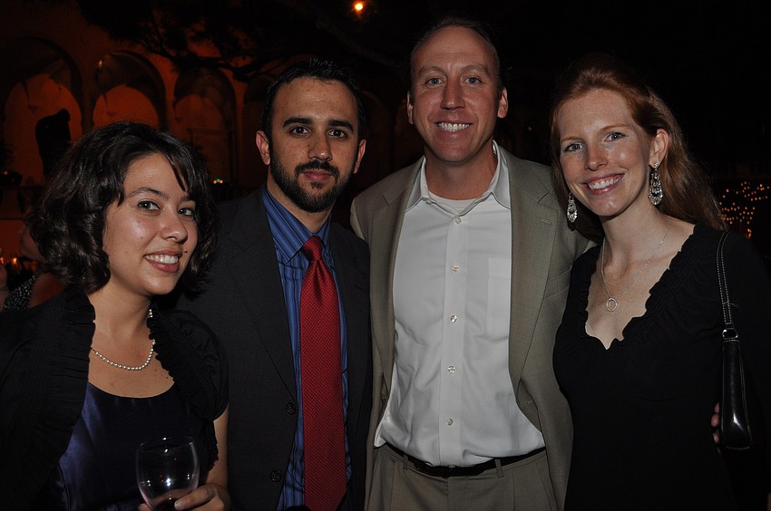 Gabriela and David Gil with Ben and Lynn Bates
