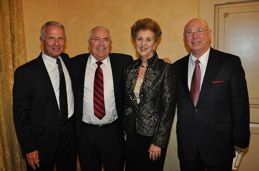 Bill Gilbert, David Stephen, Elena Daley and Dietmar Jakobus