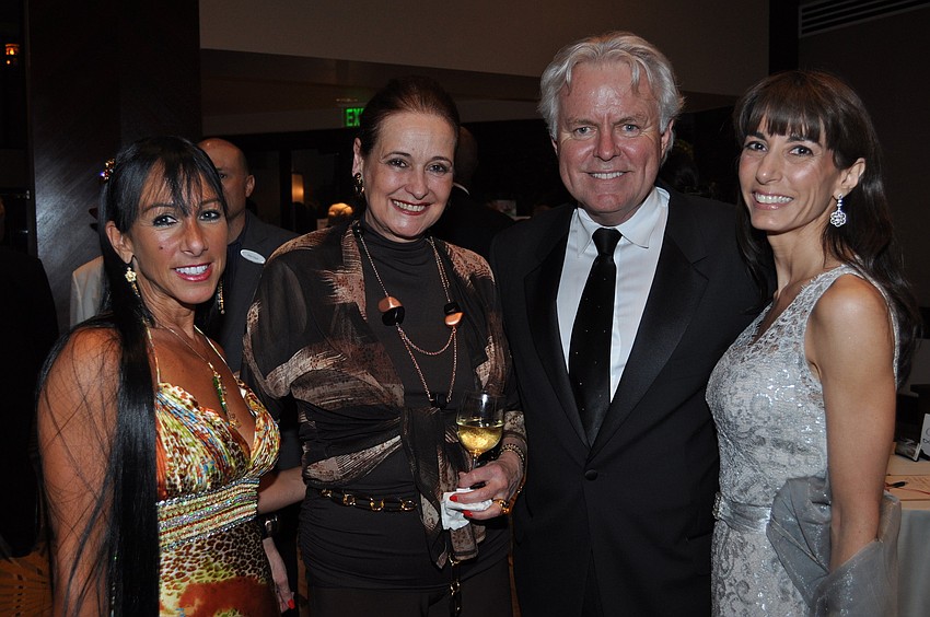 Marcy Gilroy, Flora Major, Dennis Stover and Victoria Leopold