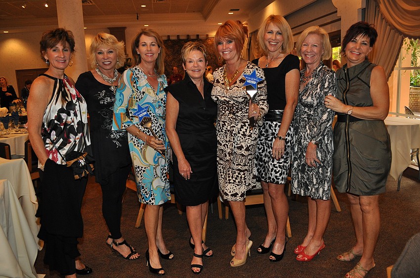 Susan Giroux, Kathy Chorny, Jane Imperiale, Elaine Jones, Donna Brierton, Valerie Duva, Kathy Bateson and Marian Wolfe