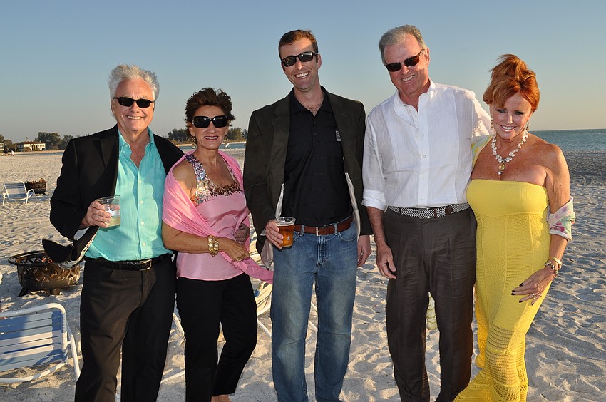 Paul and Susan Giroux, Brian Clark, and Dan and Donna Brierton